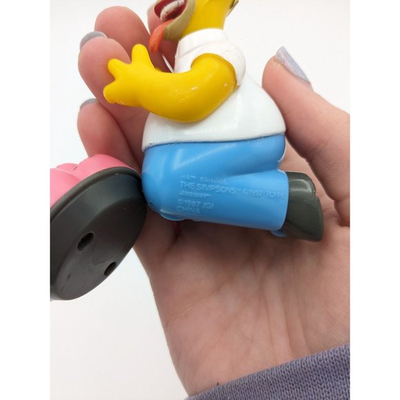 SUBWAY Kids Pak Meal The Simpsons Toys 1997 Set Of 2 - Picture 4 of 5